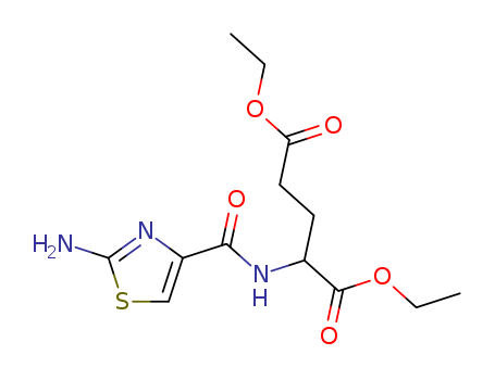 L-Glutamic acid,N-[(2-amino-4-thiazolyl)carbonyl]-, diethyl ester (9CI) cas  40283-42-9
