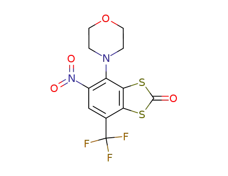 4-morpholin-4-yl-5-nitro-7-trifluoromethyl-benzo[1,3]dithiol-2-one