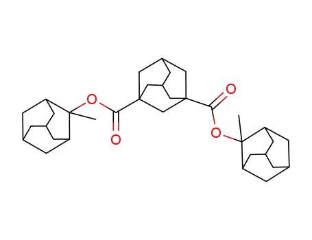 1,3-adamantanedicarboxylic acid-bis(2'-methyl-2'-adamantyl) ester