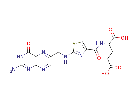 N-{2-[(2-amino-4-oxo-3,4-dihydro-pteridin-6-ylmethyl)-amino]-thiazole-4-carbonyl}-glutamic acid