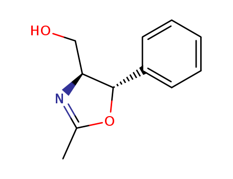 4-Oxazolemethanol,4,5-dihydro-2-methyl-5-phenyl-, (4S,5S)-