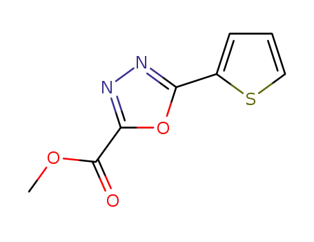 methyl 5-(thiophen-2-yl)-1,3,4-oxadiazole-2-carboxylate