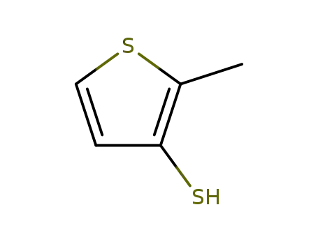 Molecular Structure of 2527-76-6 (2-methylthiophene-3-thiol)