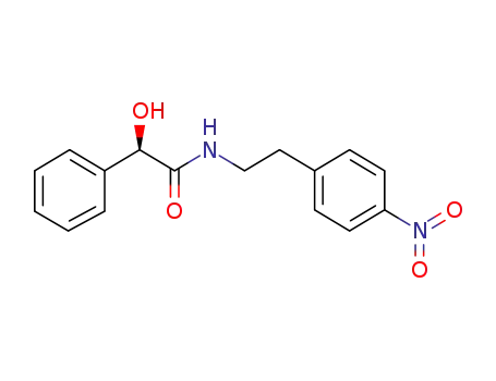 (2r)-2-hydroxy-n-[2-(4-nitrophenyl)ethyl]-2-phenylacetamide