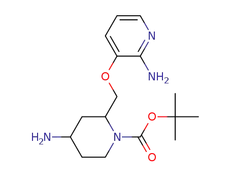 2-amino-3-[(1-tert-butoxycarbonylpiperidin-4-yl)amino]-6-methoxypyridine