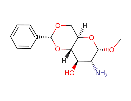 4,6-O-benzylidene-2-amino-2-deoxy-methyl-α-D-glucopyranoside