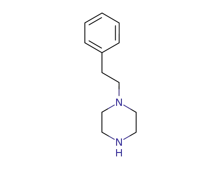 Molecular Structure of 5321-49-3 (1-(2-Phenylethyl)piperazine)