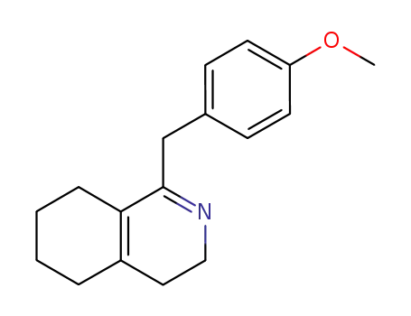 3,4,5,6,7,8-헥사하이드로-1-[(4-메톡시페닐)메틸]이소퀴놀린