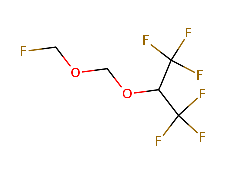 Propane, 1,1,1,3,3,3-hexafluoro-2-[(fluoromethoxy)methoxy]-