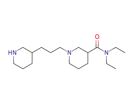 3-[3-[3-(diethylaminocarbonyl)-1-piperidinyl]-propyl]piperidine