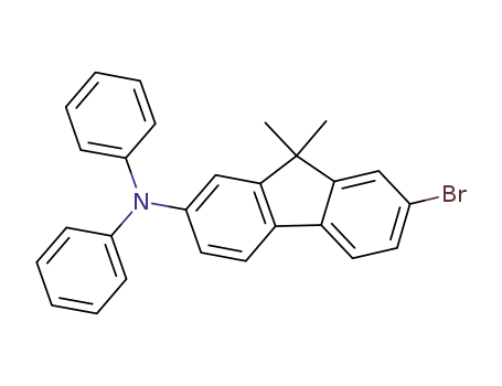 2-bromo-7-N,N’-diphenylamino-9,9’-dimethyl-9H-fluorene