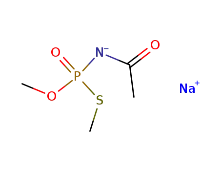 Sodium Salt of O,S-Dimethyl-N-acetylphosphoroamidothioate