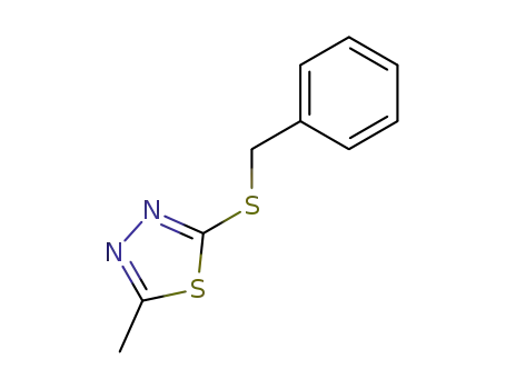 2-[(phenylmethyl) thio]-5-methyl-1,3,4-thiadiazole