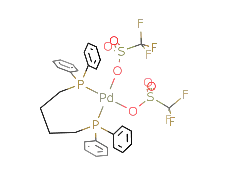 Pd(1,2-bis(diphenylphosphino)butane)(OSO2CF3)2