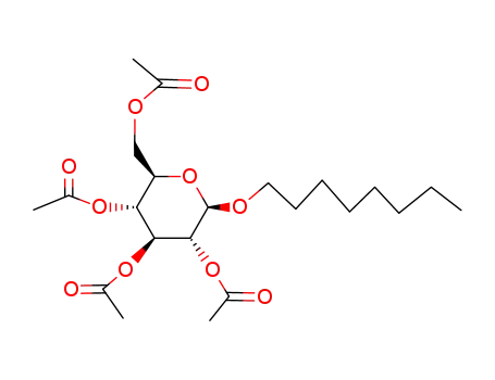 1-O-octyl-beta-D-glucopyranoside 2,3,4,6-tetraace
