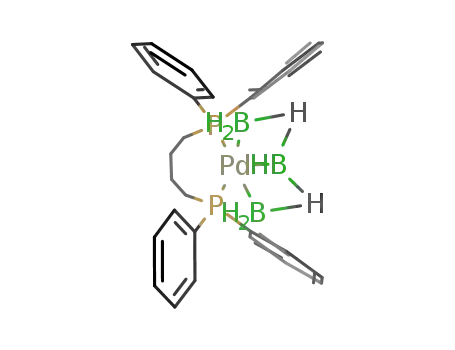 (1,4-bis(diphenylphosphino)butane)palladium(II)B3H7