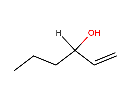 Molecular Structure of 4798-44-1 (1-Hexen-3-ol)