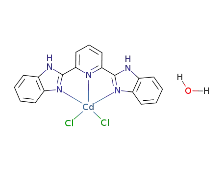Cd(C5NH3(C7N2H5)2)Cl2*H2O