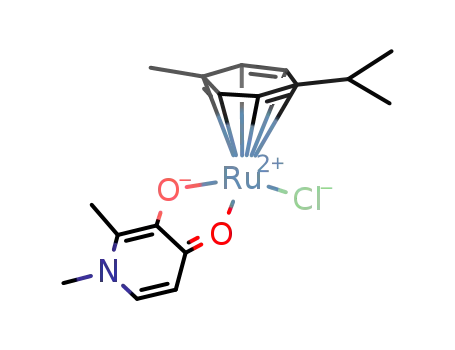 [(p-cymene)Ru(C7H8NO2)Cl]