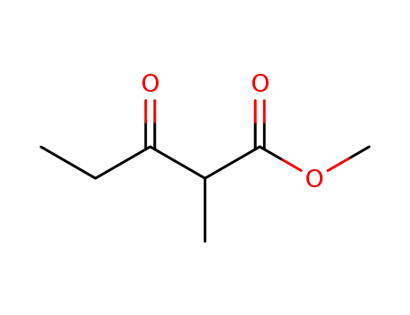 Molecular Structure of 17422-12-7 (methyl 2-methyl-3-oxopentanoate)
