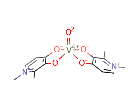 bis(1,2-dimethyl-3-hydroxy-4-pyridinonato)oxidovanadium(IV)