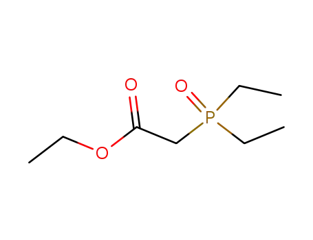 Molecular Structure of 36032-75-4 (Acetic acid, (diethylphosphinyl)-, ethyl ester)
