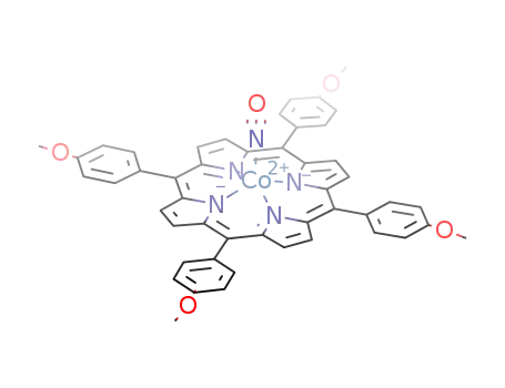 nitrolsylcobalt(II) meso-tetra(p-methoxyphenyl)porphyrin