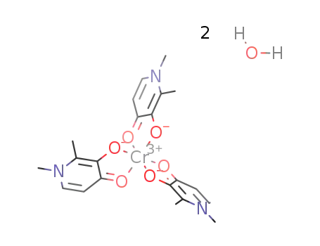fac-Cr(III)(3-oxy-2-methyl-4-pyridinone)3*2H2O