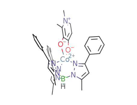 [(hydrotris(3,5-phenylmethylpyrazolyl)borato)Co(3,4-HOPO)]