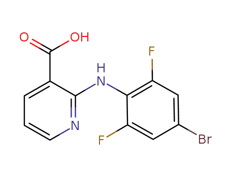 2-(4-bromo-2,6-difluorophenylamino)nicotinic acid