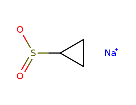 Molecular Structure of 910209-21-1 (Cyclopropanesulfinic acid, sodium salt)