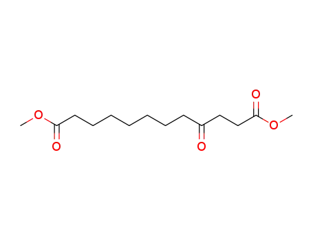 Molecular Structure of 30828-10-5 (Dodecanedioic acid, 4-oxo-, dimethyl ester)