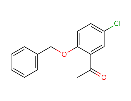 Molecular Structure of 42972-62-3 (Ethanone, 1-[5-chloro-2-(phenylmethoxy)phenyl]-)