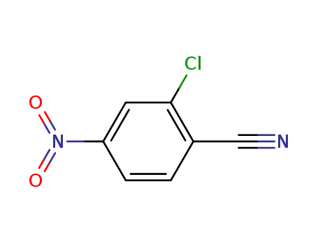 Molecular Structure of 28163-00-0 (2-Chloro-4-nitrobenzonitrile)