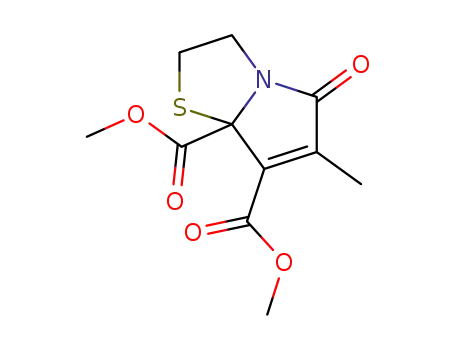 dimethyl 6-methyl-5-oxo-2,3,5,7a-tetrahydropyrrolo[2,1-b]thiazole-7,7a-dicarboxylate