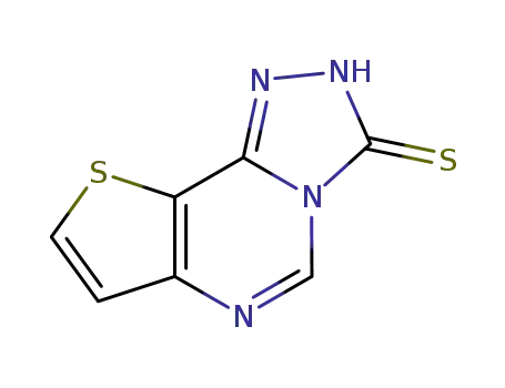 thieno[2,3-e][1,2,4]triazolo[4,3-c]pyrimidine-3(2H)-thione