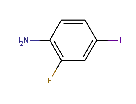Molecular Structure of 29632-74-4 (2-Fluoro-4-iodoaniline)