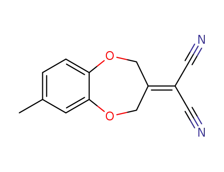 2-(7-methyl-2H-benzo[b][1,4]dioxepin-3(4H)-ylidene)malononitrile