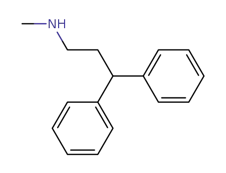 Molecular Structure of 28075-29-8 (N-Methyl-3,3-diphenylpropylamine)