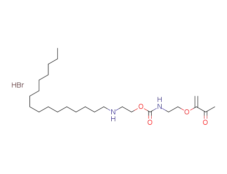 2-(methacryloyloxyethylcarbamoyloxy)ethyl hexadecylammonium bromide