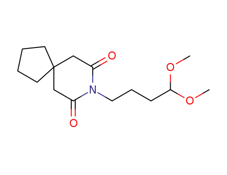 8-(4,4-dimethoxybutyl)-8-azaspiro[4.5]decane-7,9-dione