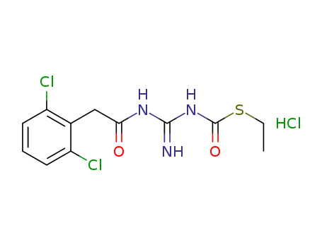 guanfacine ethanthiol carbamate hydrochloride
