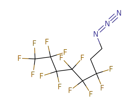 Molecular Structure of 62571-55-5 (Octane, 8-azido-1,1,1,2,2,3,3,4,4,5,5,6,6-tridecafluoro-)