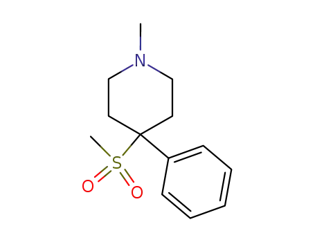 4-methanesulfonyl-1-methyl-4-phenyl-piperidine