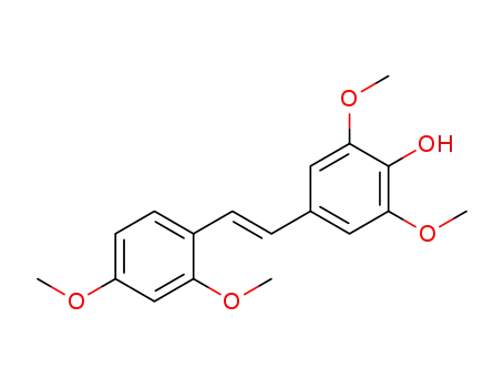 (E)-4-hydroxy-2',3,4',5-tetramethoxystilbene