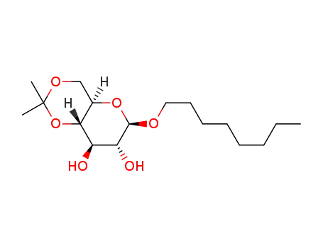 n-octyl 4,6-O-isopropylidene-β-D-glucopyranoside