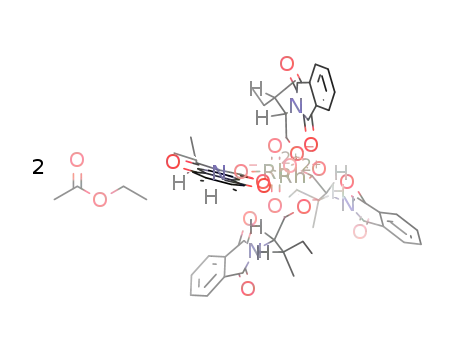 tetrakis[N-phthaloyl-(S)-iso-leucinate]bis(ethyl acetate)