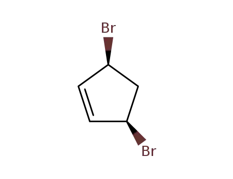 Molecular Structure of 17040-70-9 (Cyclopentene, 3,5-dibromo-, cis-)