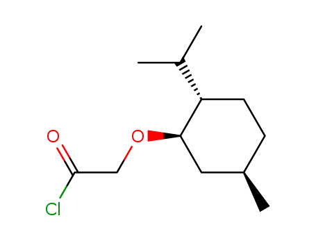 2-(((1R,2S,5R)-2-Isopropyl-5-methylcyclohexyl)oxy)acetyl chloride