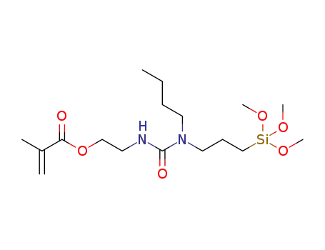 7-butyl-3,3-dimethoxy-8-oxo-2-oxa-7,9-diaza-3-silaundecan-11-yl methacrylate